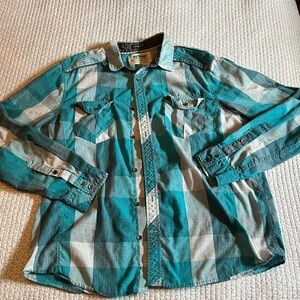 Urban Pipeline Button Up Top